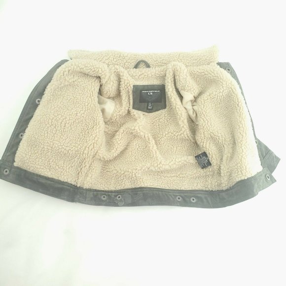 Urban Republic Boys Gray Flap Pockets Snap Buttons Winter Coat Size 18 Months - Picture 8 of 15